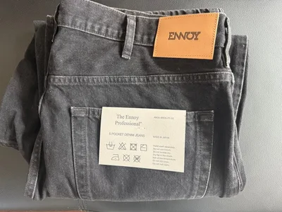 ENNOY 5 POCKET DENIM JEANS XL