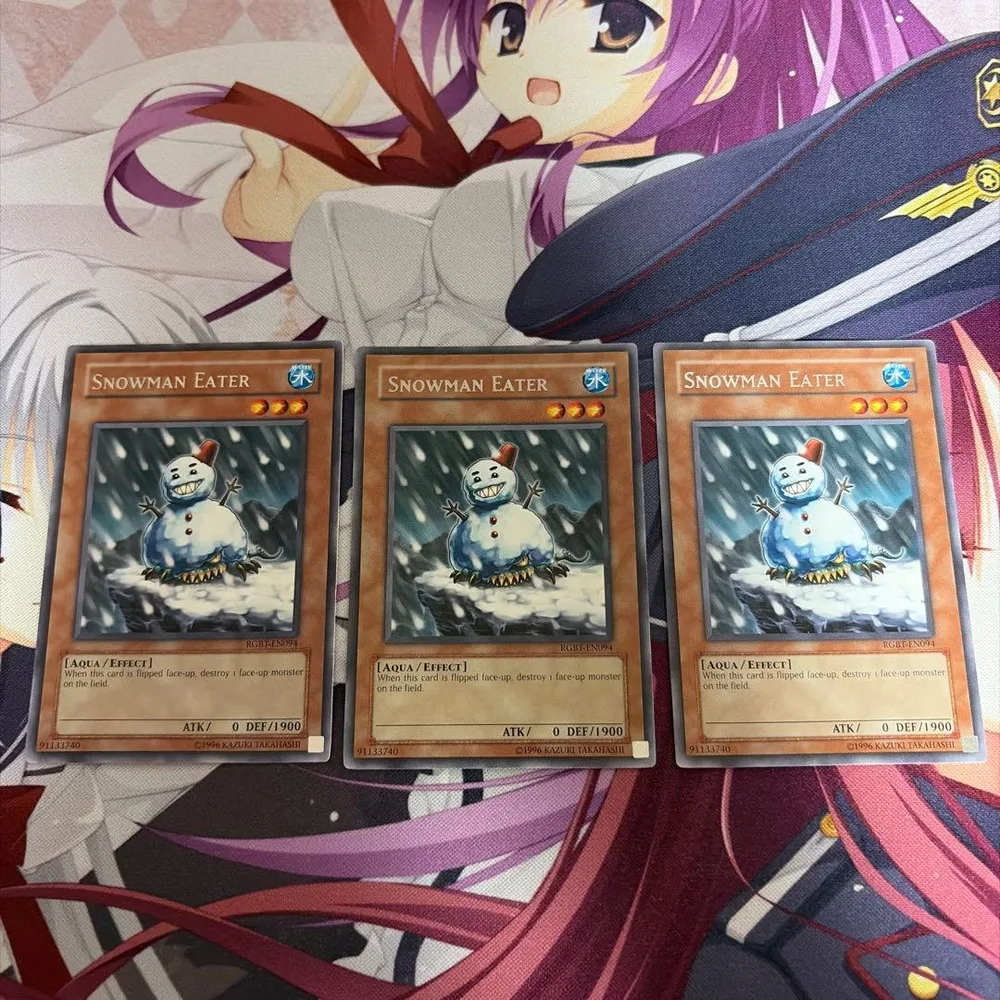 遊戯王 スノーマンイーター 英語版 レア RGBT 3枚セット