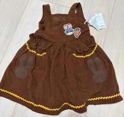 【新品未使用】ディズニー ズートピア ワンピース 100