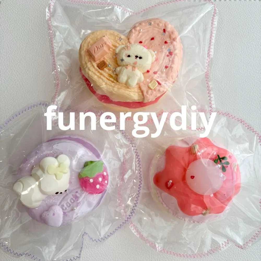funergydiy スクイーズ マカロン ケーキ まとめ売り
