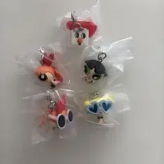 パワーパフガールズ ミニフィギュアチャーム 5種セット