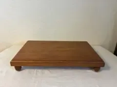 木製 花台 飾り台 レトロ 天然木