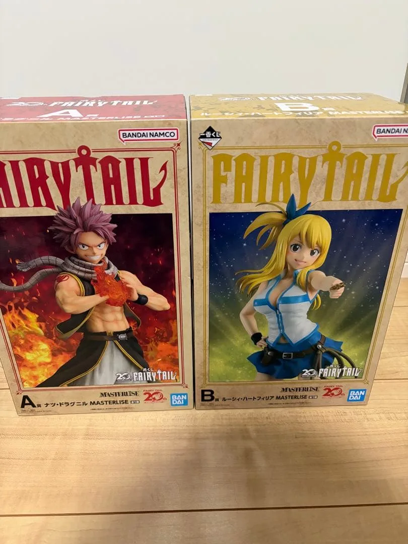 一番くじ FAIRY TAIL A賞 ナツ B賞 ルーシィ フィギュア