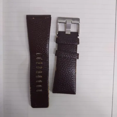 腕時計用 レザーベルト ブラウン 30mm