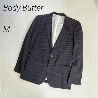BodyButter ピンストライプ ジャケット ウール Y2K 00s 日本製
