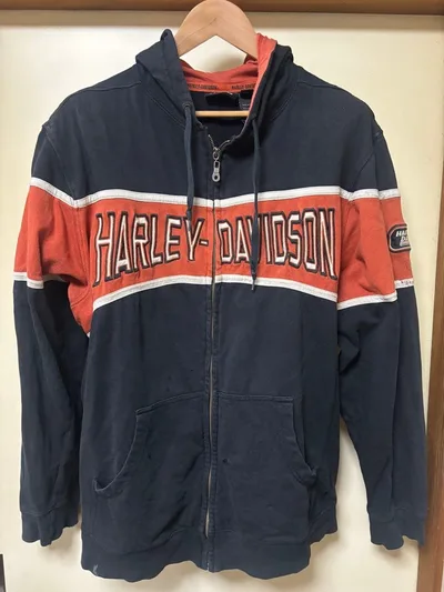 HARLEY-DAVIDSON ジップアップパーカー