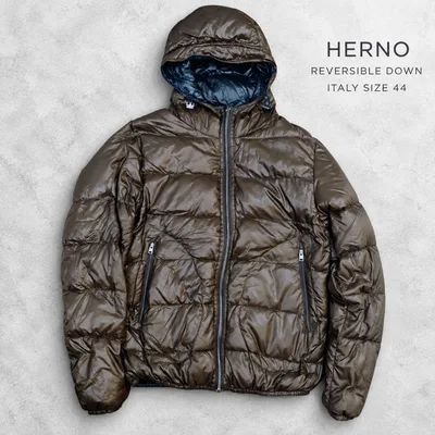 HERNO Reversible Down Jacket Hooded 44
