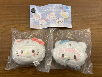 サンリオリンリン鈴ぬいぐるみ ふわふわスノー ハローキティ マイスウィートピアノ