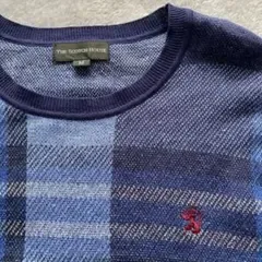 【美品】THE SCOTCH HOUSE チェック柄 ニット セーター M