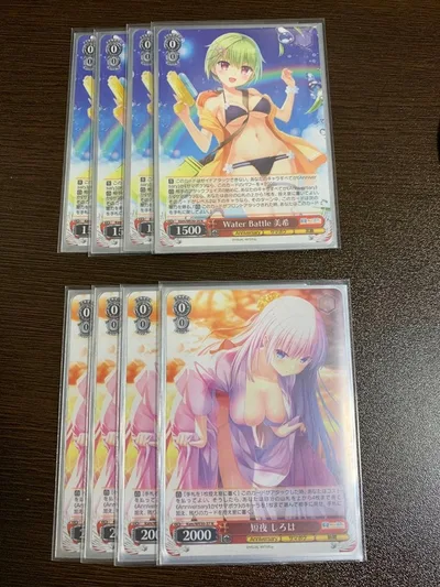 ヴァイスシュヴァルツ Water Battle 美希 短夜 しろは セット