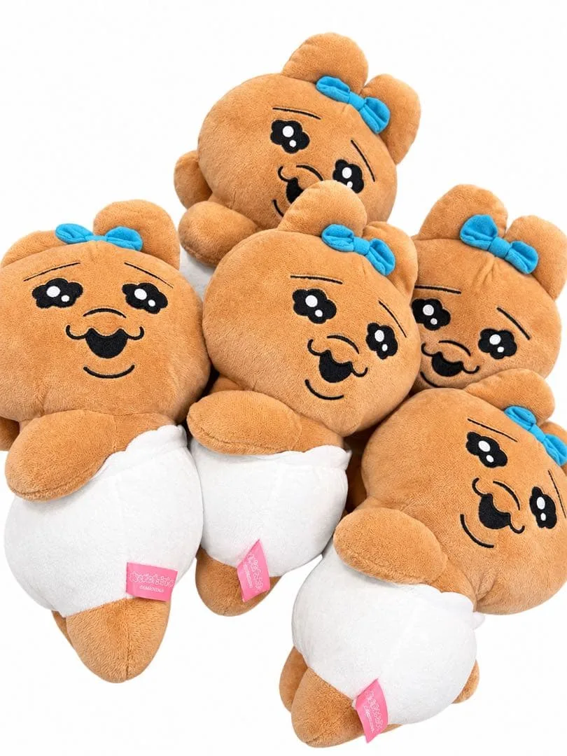 おぱんちゅうさぎ 日焼けおぱんちゅうさぎBIGぬいぐるみ5個