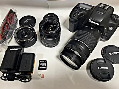 Canon EOS 7D Mark II レンズ2本・テレコンセット