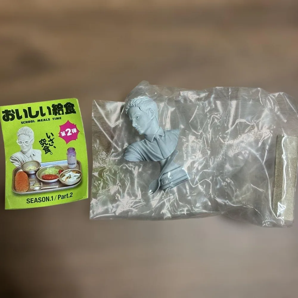 おいしい給食 甘利田 胸像 石膏カラー カプセルトイ season1 パート2