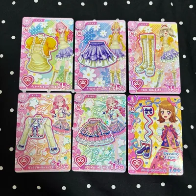 アイカツアンコール キュート6枚セット レア ノーマル