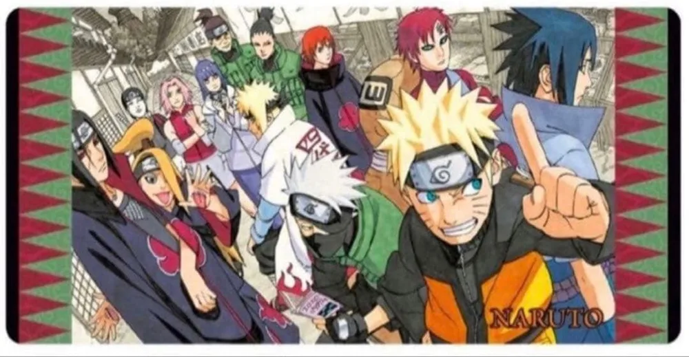 NARUTO ナルト カードゲーム プレイマット 大判デスクマット 公式