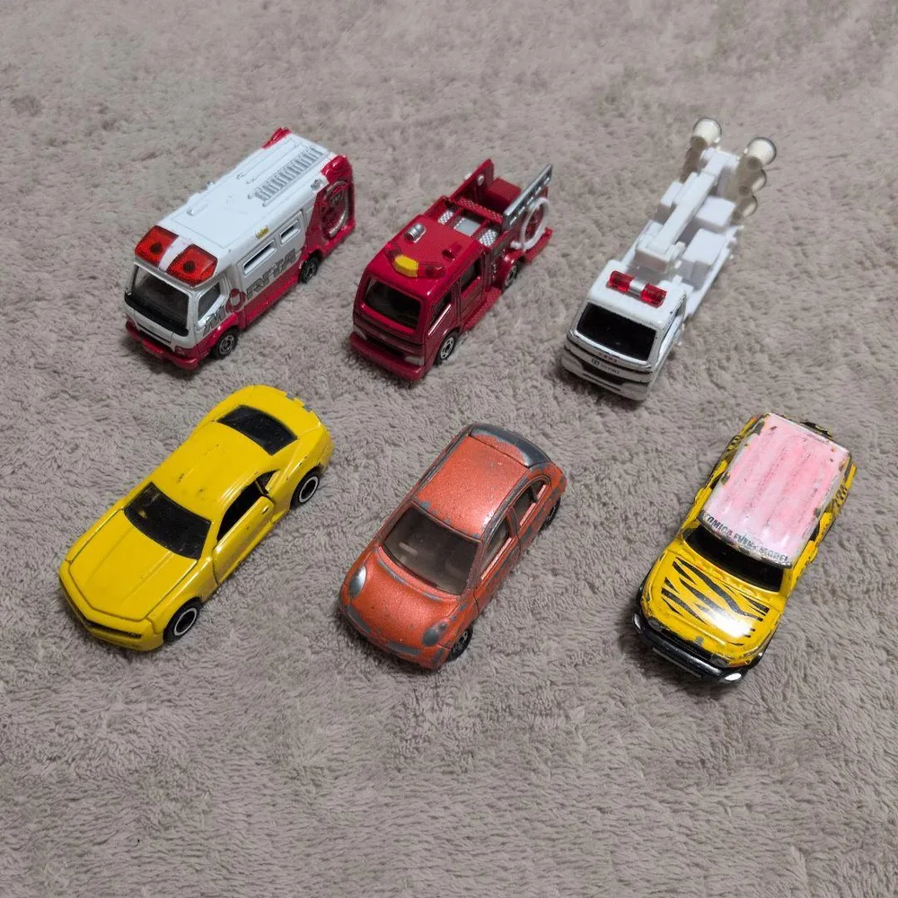 トミカ ミニカー 6台セット まとめ売り