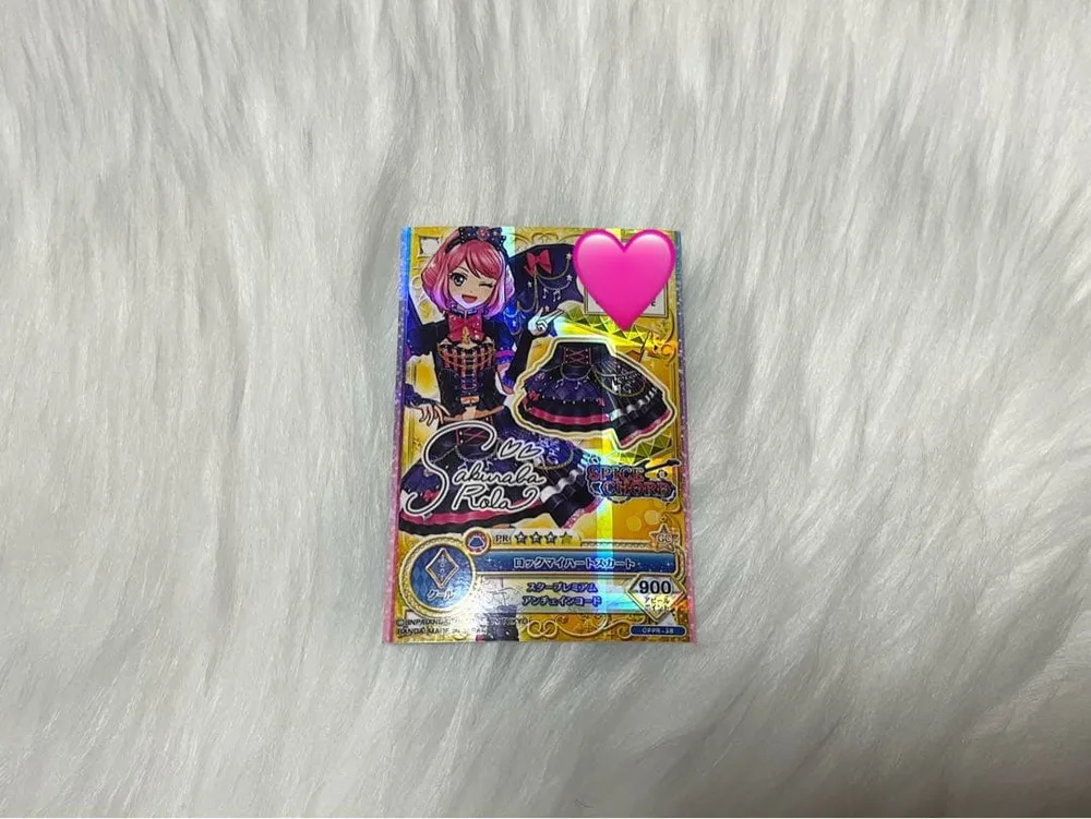 アイカツ ロックマイハートコーデ スカート 桜庭ローラ アイカツスターズ
