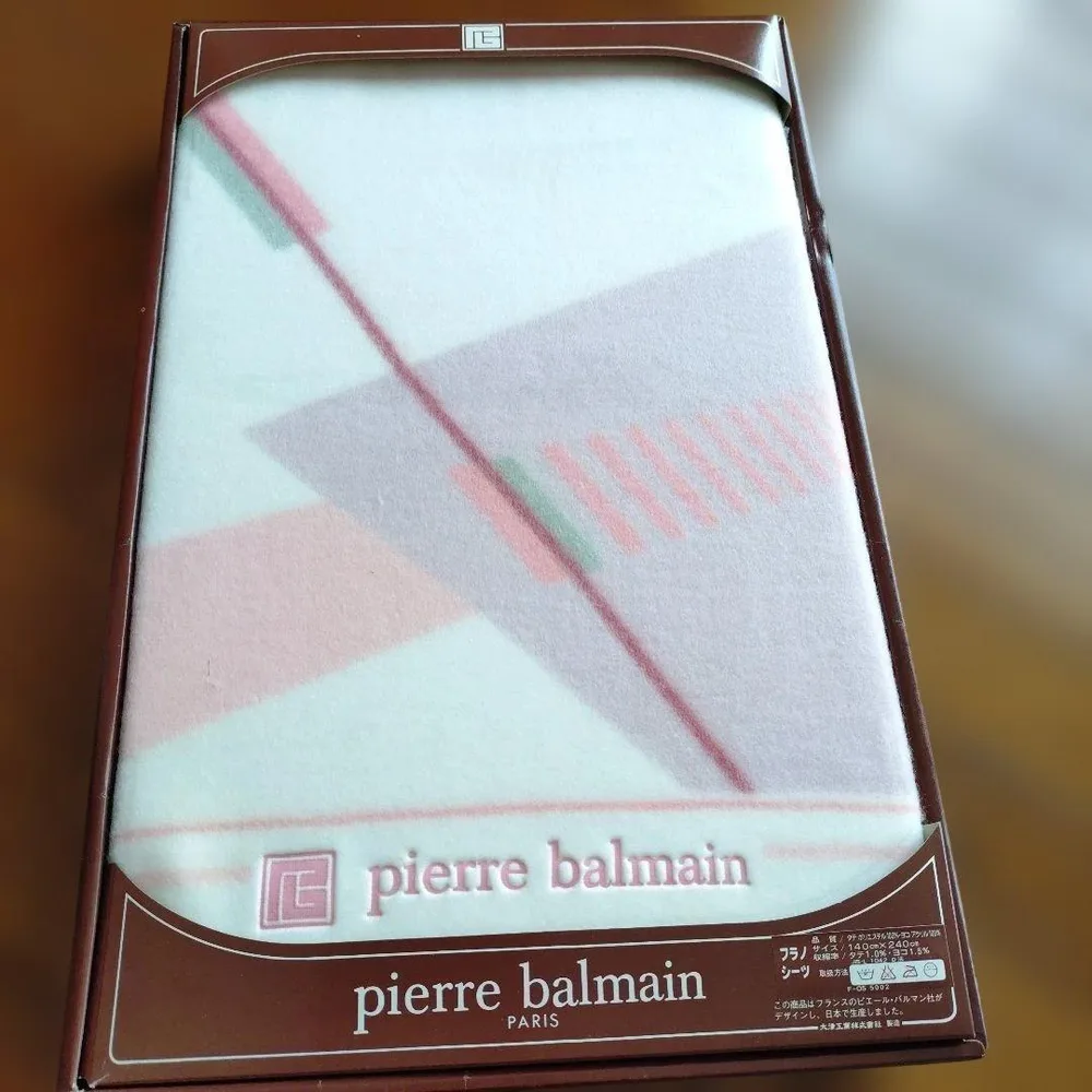 pierre balmain フラノシーツ 140cm×240cm