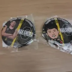 群馬クレインサンダーズ #6 中村拓人 缶バッチ 2種セット