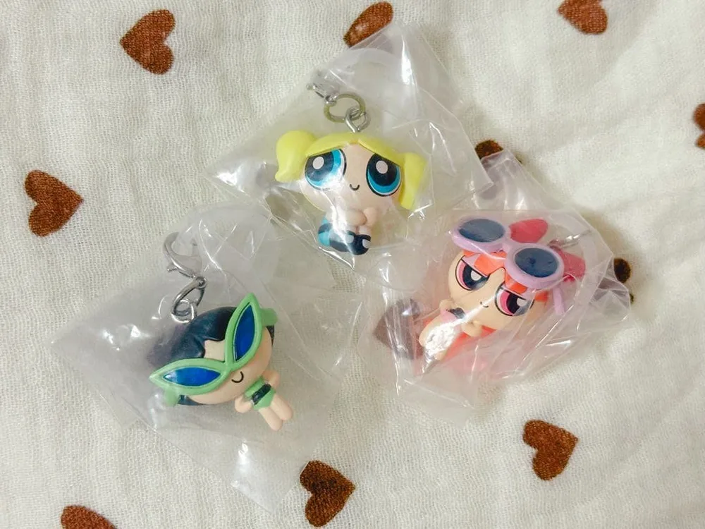 パワーパフガールズ めじるしアクセサリー 3点セット