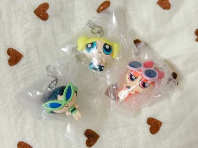 パワーパフガールズ めじるしアクセサリー 3点セット