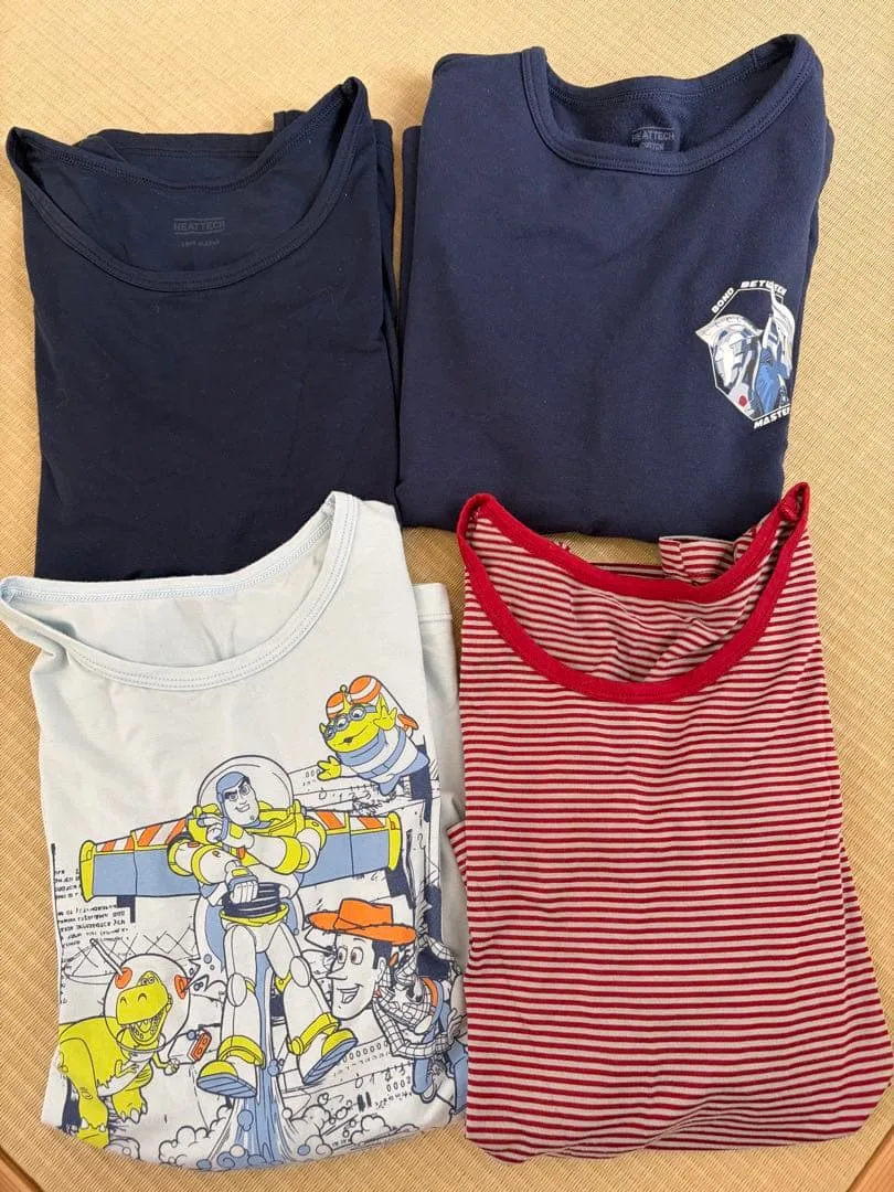 UNIQLO ヒートテック キッズ 130 4枚セット