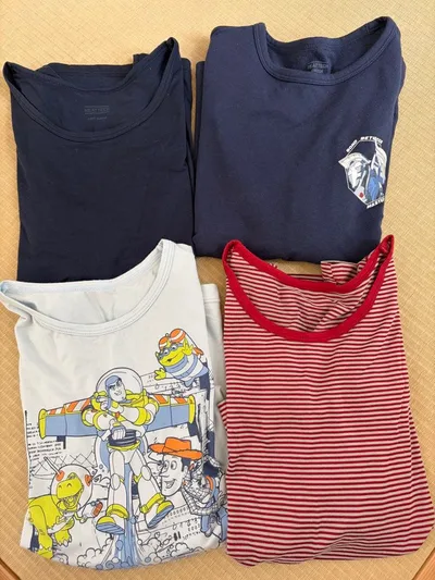 UNIQLO ヒートテック キッズ 130 4枚セット