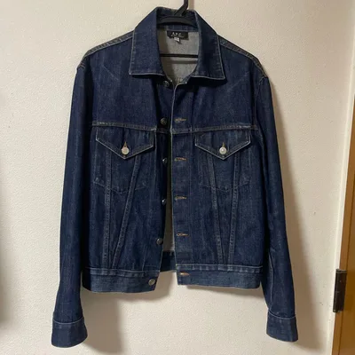 A.P.C.メンズデニムジャケット インディゴXS 3rdタイプ