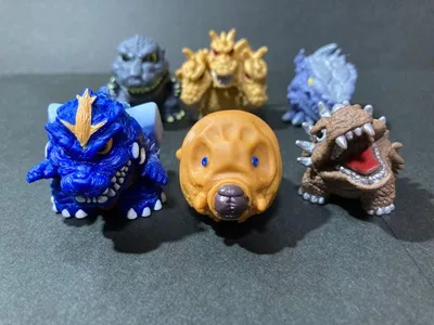 ゴジラ ミニ フィギュア