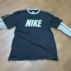 NIKE キッズ 長袖カットソー レイヤード風
