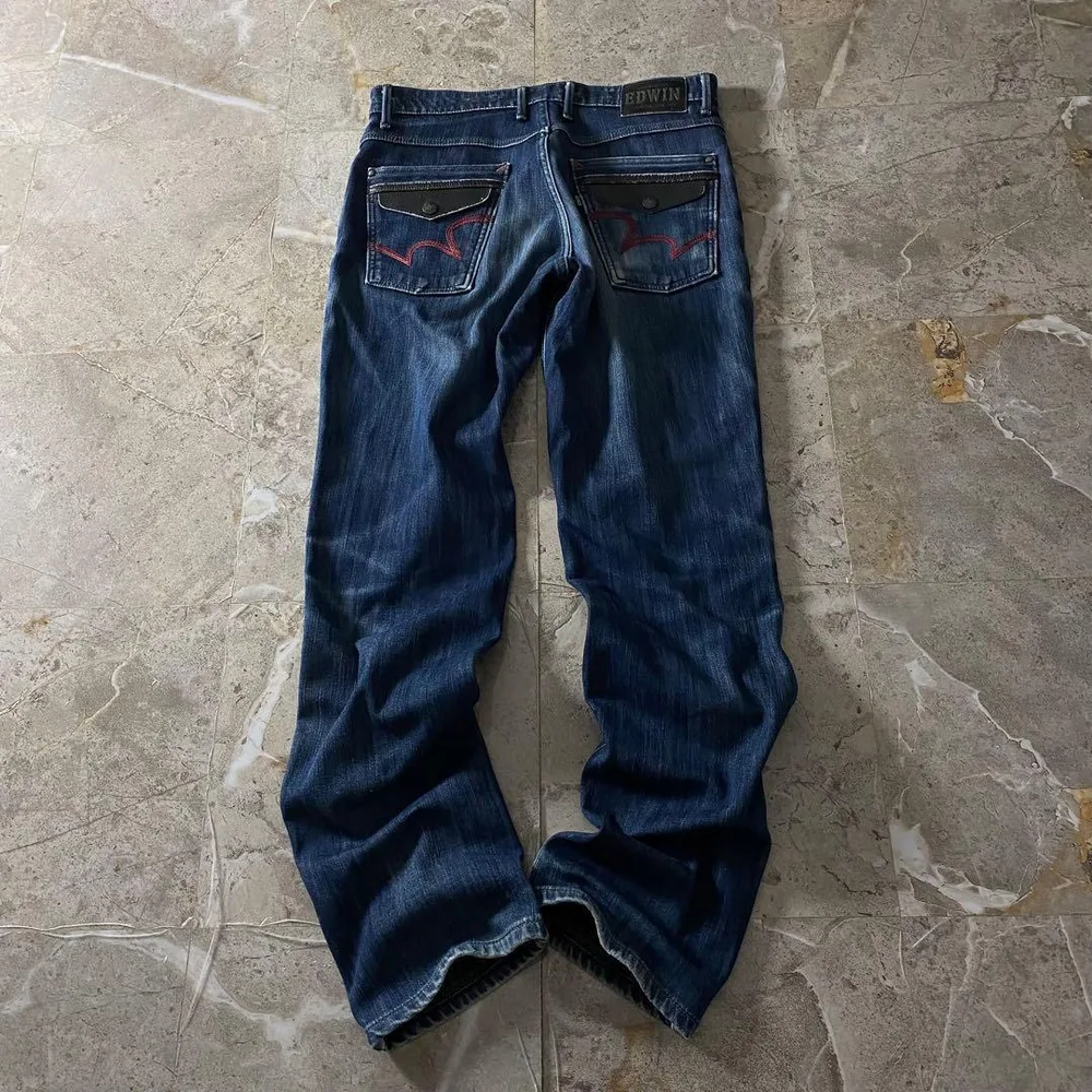 Archive EDWIN gimmick denim swag ノルディック柄