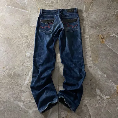 Archive EDWIN gimmick denim swag ノルディック柄