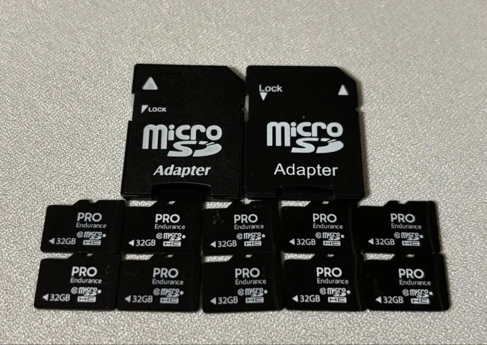 microSDカード 32GB 10個セット SDカードアダプター2個