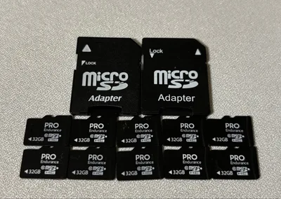 microSDカード 32GB 10個セット SDカードアダプター2個