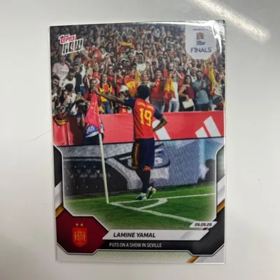 Topps NOW Lamine Yamal ラミネ・ヤマル