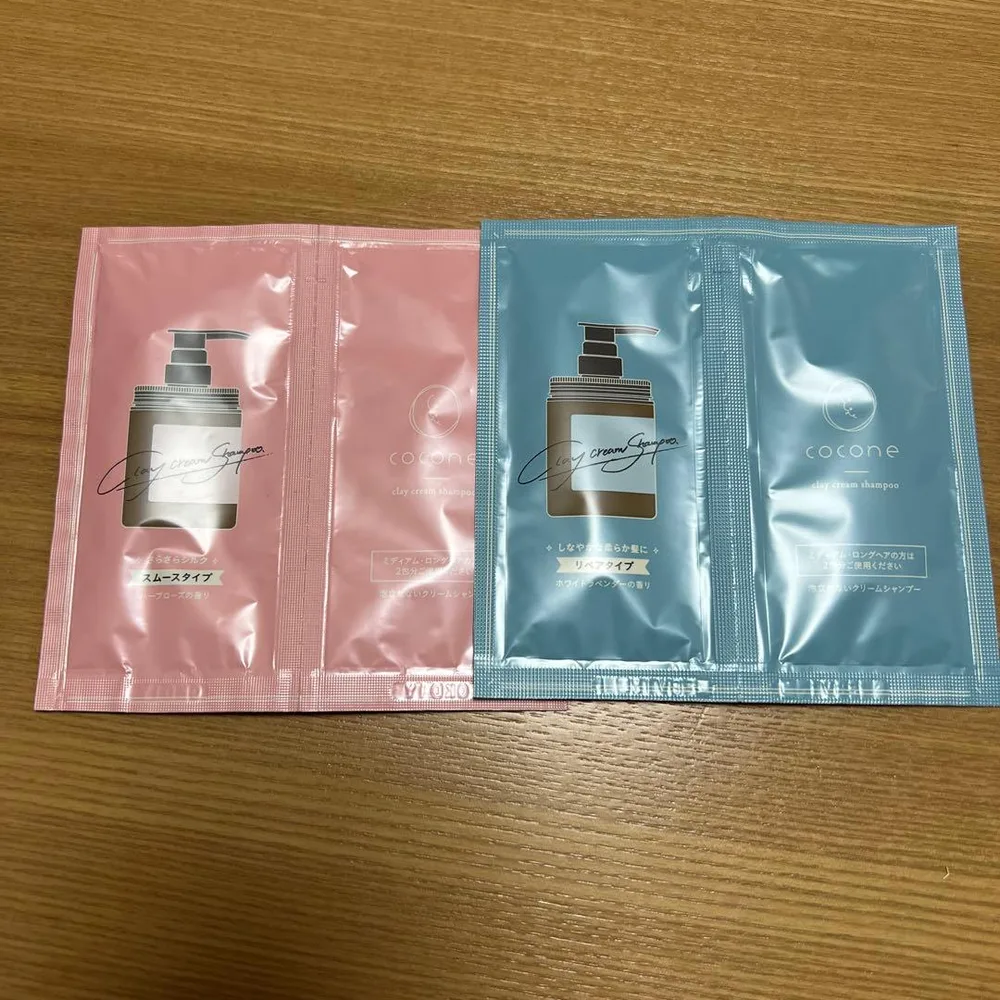 cocone クレイクリームシャンプー サンプルセット
