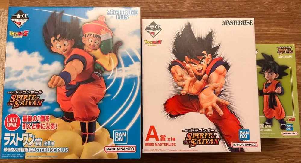 ドラゴンボール 一番くじ フィギュア A.C.ラスワン3種セット おまけ付き