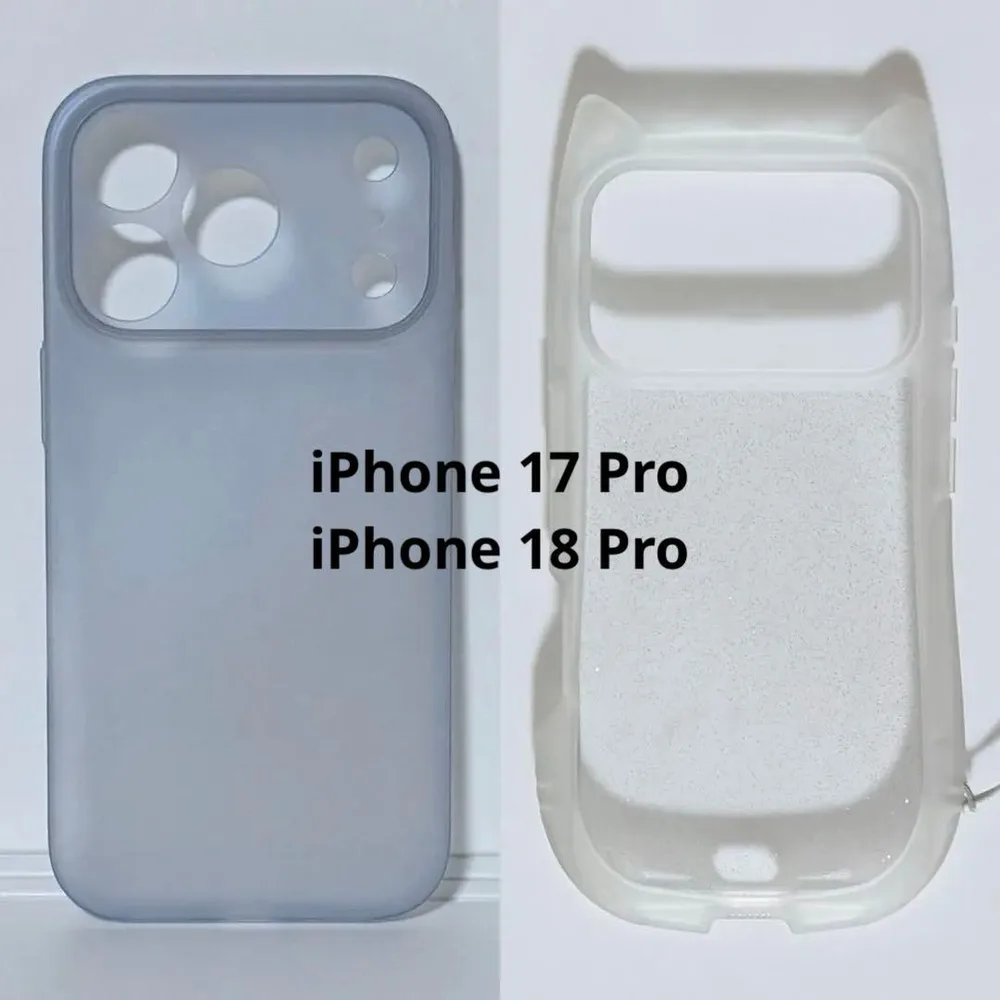 iPhone 17 Pro / 18 Pro ケース 2点セット