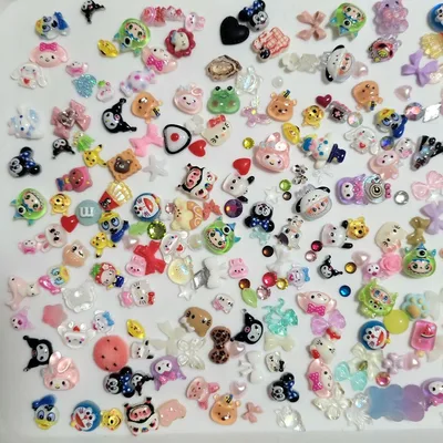ネイルパーツ デコパーツ まとめ売り キャラクター