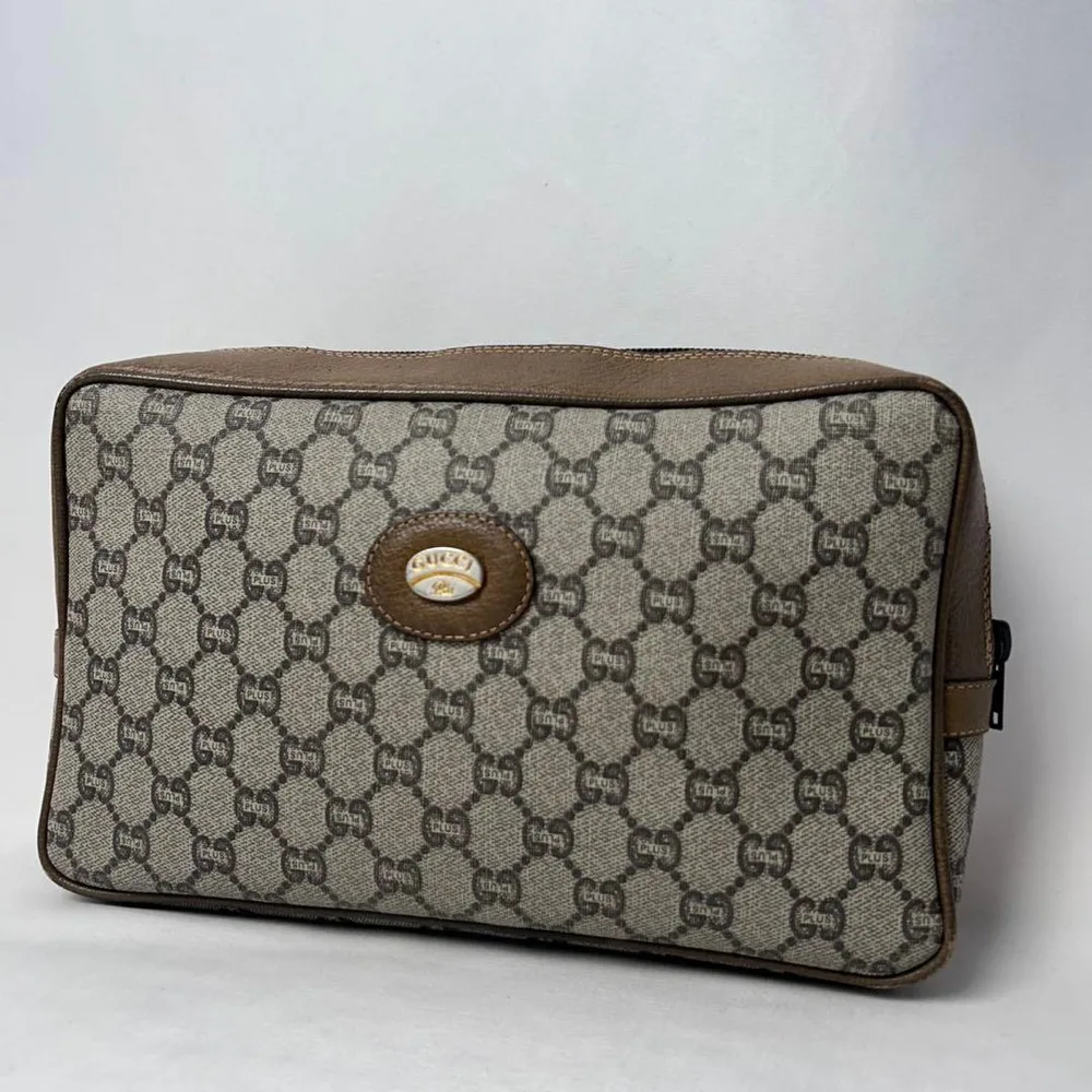 GUCCI オールドグッチ PLUS GG柄 セカンドバッグ クラッチバッグ