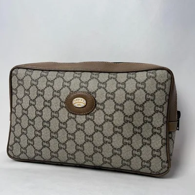 GUCCI オールドグッチ PLUS GG柄 セカンドバッグ クラッチバッグ