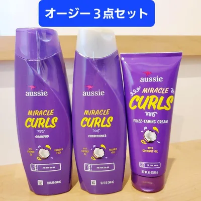 オージー ココナッツ シャンプー コンディショナー ヘアクリーム 縮毛