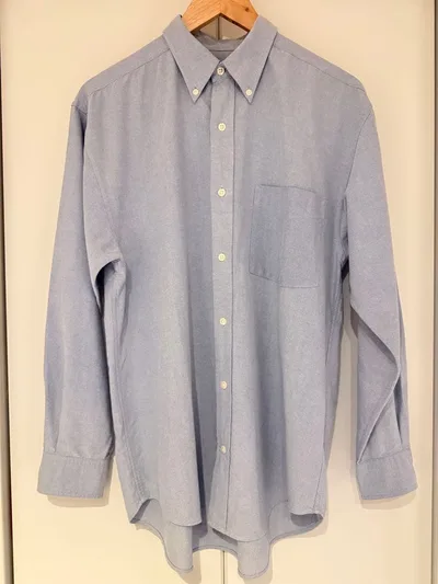 OLD UNIQLO オールドユニクロ ボタンダウンシャツ M ライトブルー