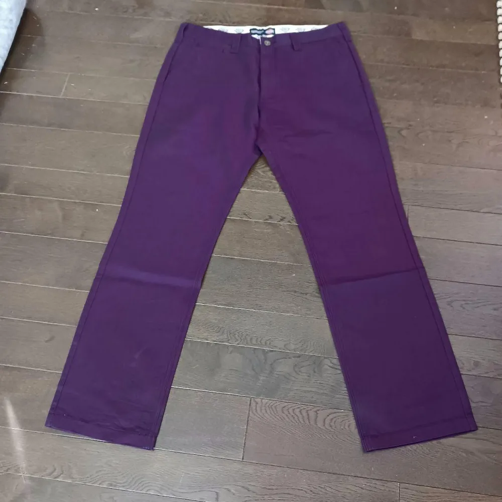 【希少】Dickies ワークパンツ ワインレッド 36インチ