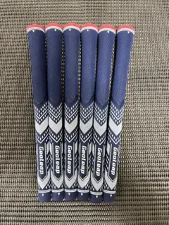 ゴルフグリップ 6本セット ブルー