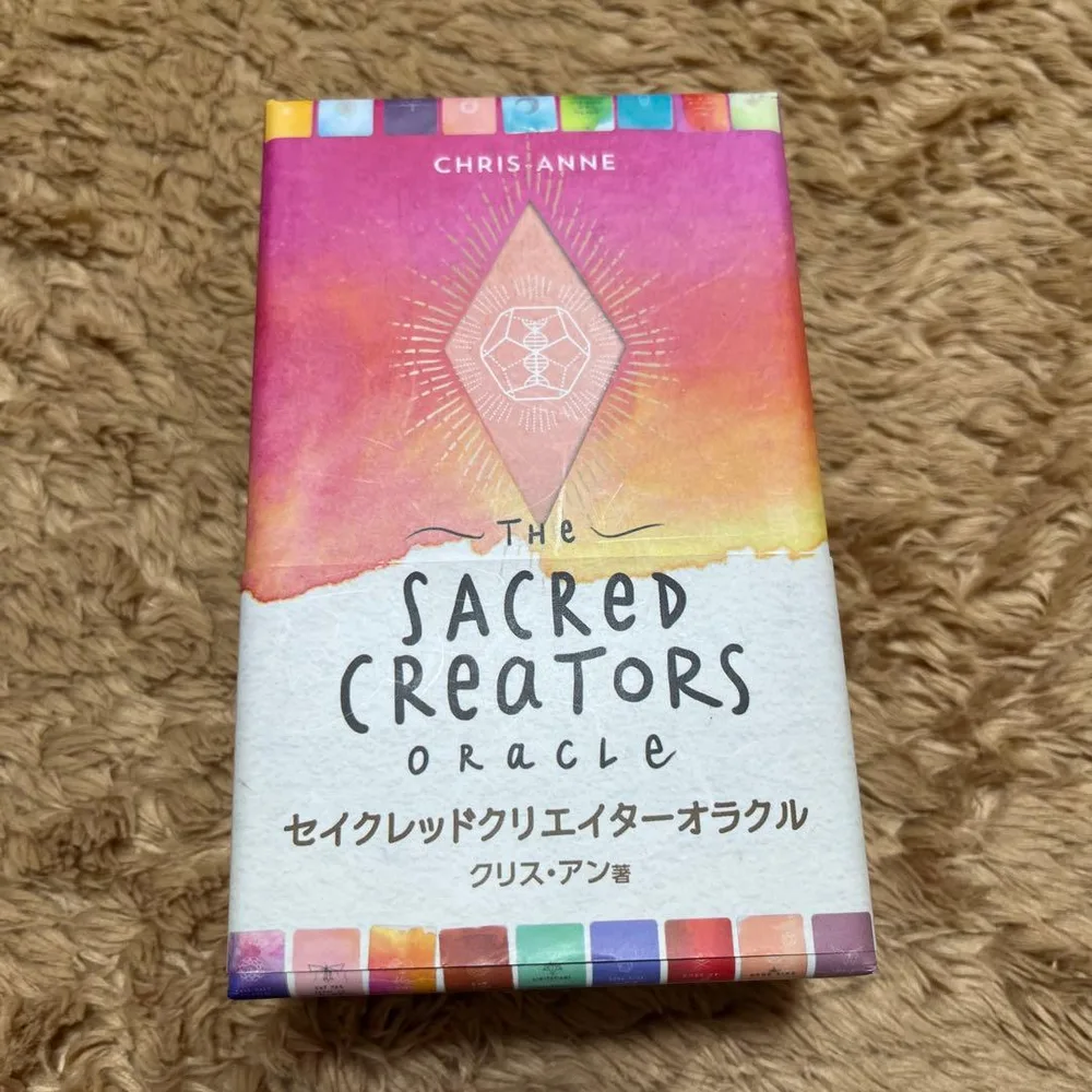 การ์ด Sacred Creator Oracle Card เวอร์ชั่นญี่ปุ่นเกือบใหม่