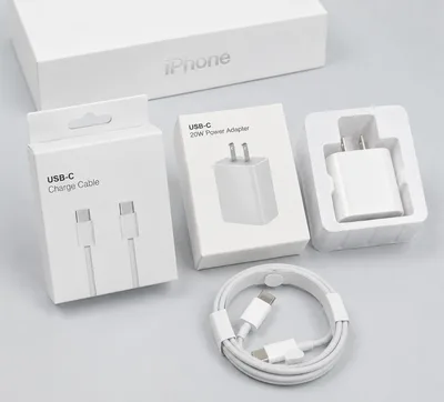 急速充電器 USB-C 20W + タイプC 急速 充電ケーブル 1M 2セット