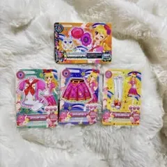 アイカツ カード ピンクドルコーデ 4枚セットSP