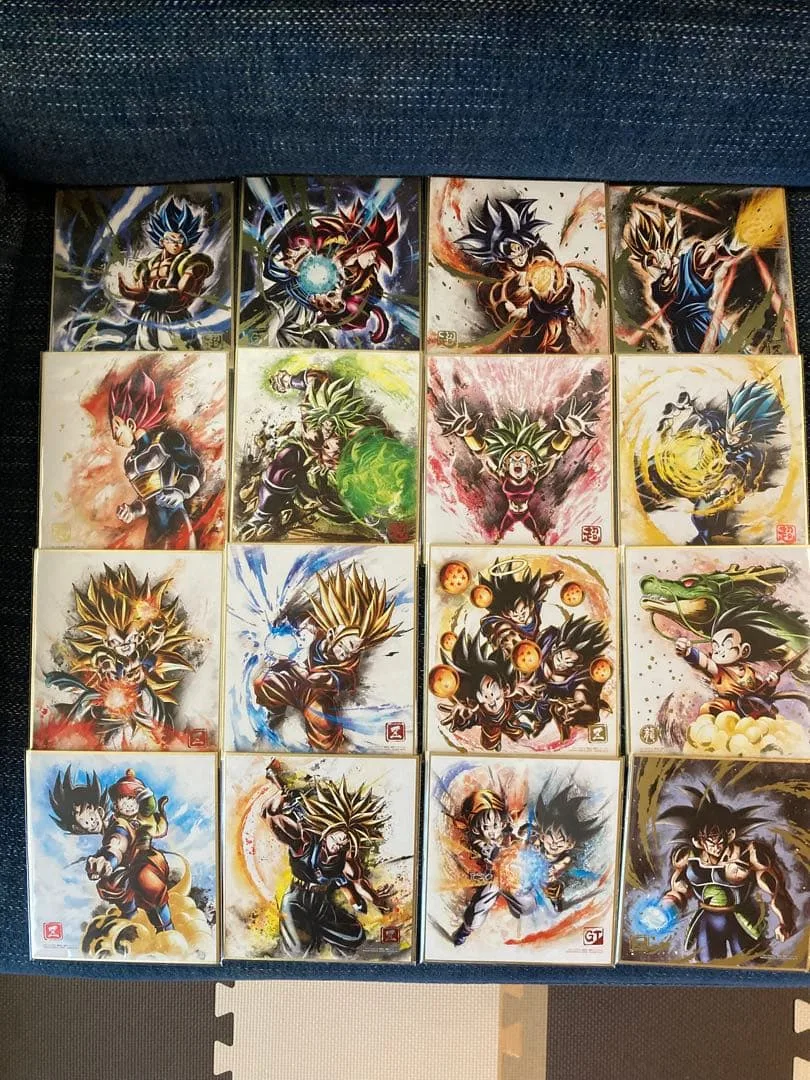 【16種フルコンプ】ドラゴンボール 色紙ART RIZING シークレット含