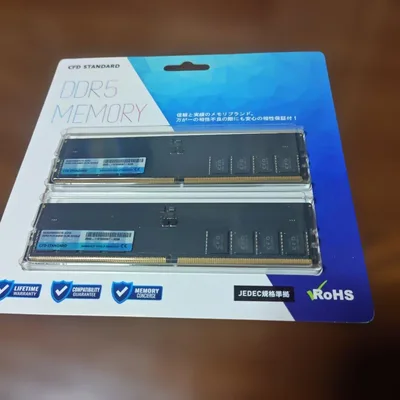 CFD STANDARD DDR5-5600デスクトップ メモリ32GB×2枚組